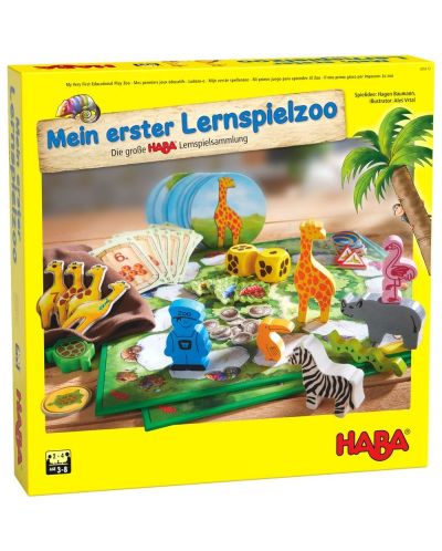 Παιδικό παιχνίδι Haba - 10 παιχνίδια,  Ζωολογικός κήπος - 1