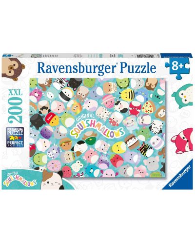 Παιδικό παζλ Ravensburger 200 XXL κομμάτια - Squishmallows - 1