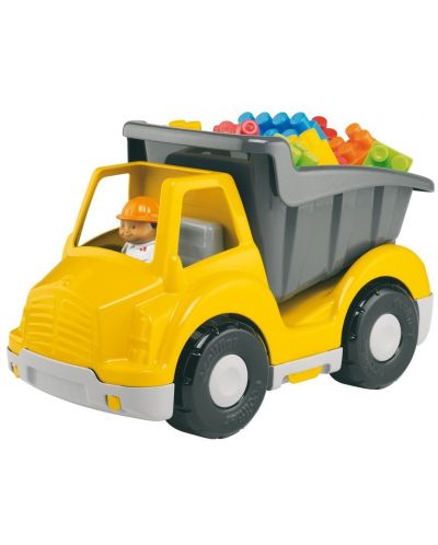 Παιδικό παιχνίδι Ecoiffier - Ανατρεπόμενο φορτηγό και τούβλα, ποικιλία - 2