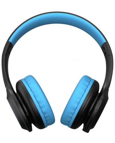 Παιδικά ακουστικά  PowerLocus - PLED, ασύρματα ,μαύρο/μπλε - 3