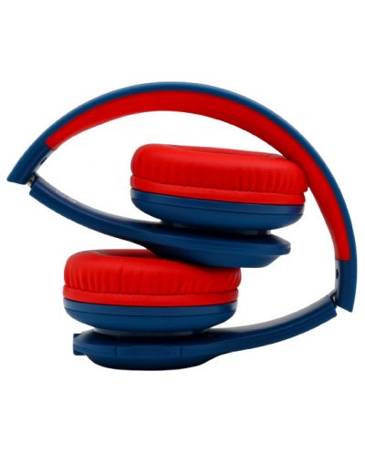 Παιδικά ακουστικά PowerLocus - PLED,ασύρματα, μπλε/κόκκινο - 4