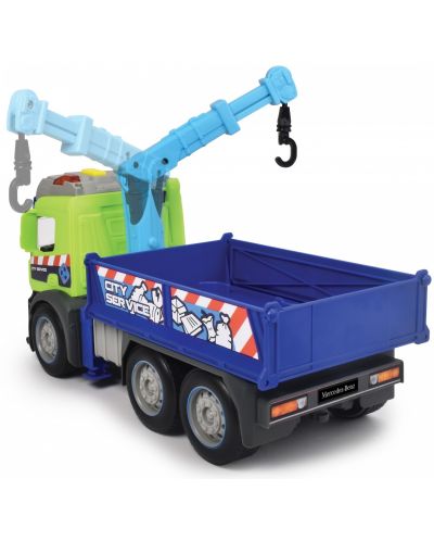 Παιδικό ξύλινο Dickie Toys - Φορτηγό για ανακύκλωση απορριμμάτων με ήχους και φώτα - 2