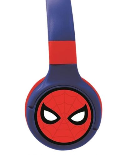 Παιδικά ακουστικά Lexibook - Spider-Man HPBT010SP, ασύρματα, μπλε - 3