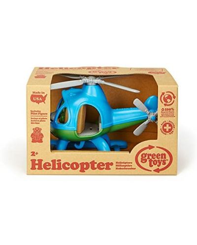 Παιδικό παιχνίδι Green Toys - Ελικόπτερο, μπλε - 3