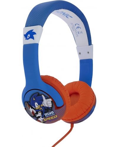 Παιδικά ακουστικά OTL Technologies - Sonic, μπλε/κόκκινο - 2