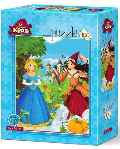 Παιδικό παζλ Art Puzzle από 100 κομμάτια - Πριγκίπισσες - 1