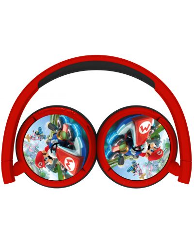 Παιδικά ακουστικά OTL Technologies - Mario Kart, ασύρματο, κόκκινο - 5