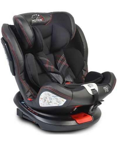 Παιδικό κάθισμα αυτοκινήτου Moni - Motion, 0-36 κιλά, με IsoFix, μαύρο - 3