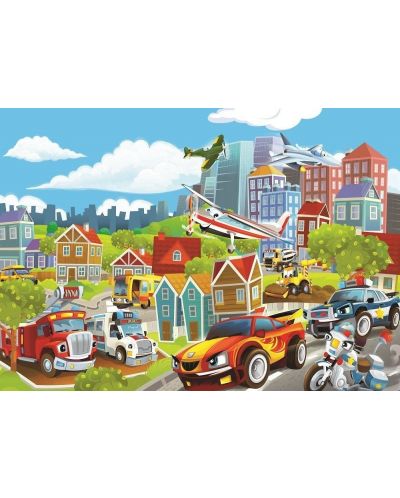  Παιδικό παζλ Art Puzzle 100 τεμάχια - Οχήματα - 2