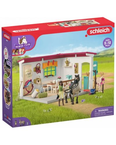 Παιδικό σετ παιχνιδιού Schleich Horse Club -Χώρος ανάπαυσης στο στάβλο - 2