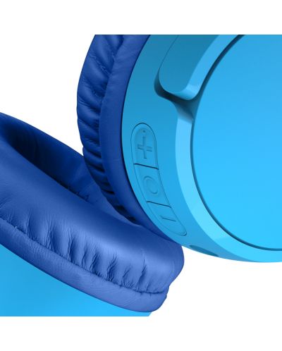 Παιδικά ακουστικά με μικρόφωνο Belkin - SoundForm Mini, ασύρματα, μπλε - 4