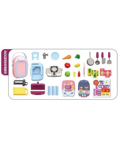 Παιδικό σετ Sonne - Κουζίνα σε βαλίτσα, Junior - 3