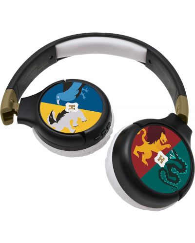 Παιδικά ακουστικά Lexibook - Harry Potter HPBT010HP, ασύρματα, μαύρο - 1