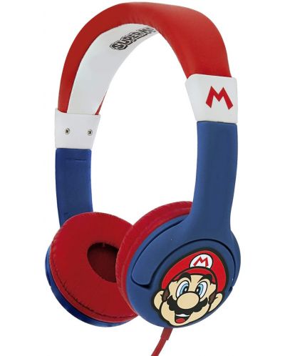 Παιδικά ακουστικά OTL Technologies - Super Mario, μπλε - 1