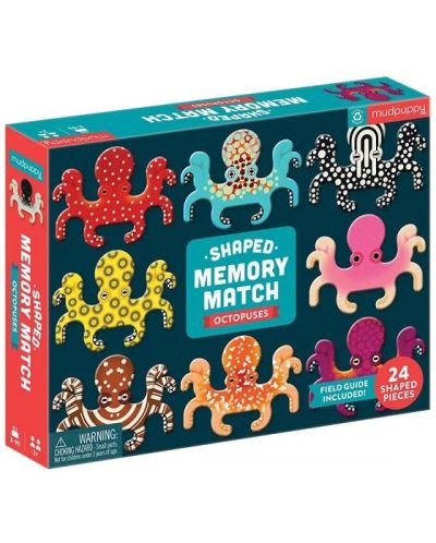 Παιδικό παιχνίδι μνήμης   Mudpuppy -Χταπόδια - 1