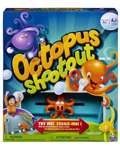Επιτραπέζιο παιχνίδι για παιδιά Spin Master Octopus Shootout - 1