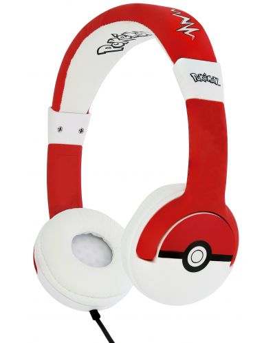 Παιδικά ακουστικά OTL Technologies - Pokemon Pokeball, κόκκινα - 2