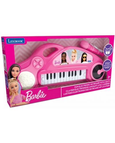 Παιδικό παιχνίδι Lexibook - Ηλεκτρονικό πιάνο Barbie, με μικρόφωνο - 2