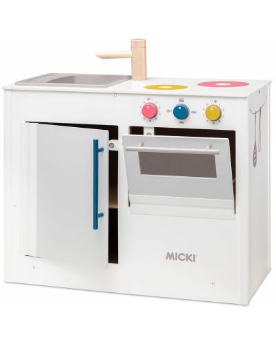 Παιδική ξύλινη κουζίνα Micki Pippi - 1