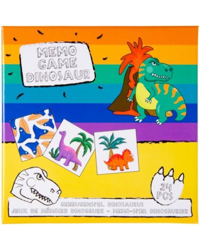 Παιδικό παιχνίδι μνήμης  Bright toys  - Δεινόσαυροι - 1