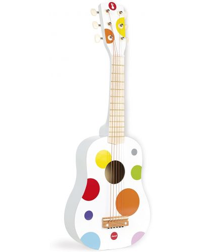 Παιδική κιθάρα Janod - Confetti, ξύλινη - 1