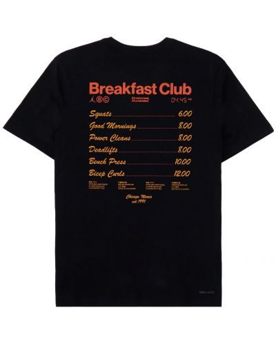 Παιδική κοντομάνικη μπλούζα Nike - Dri-FIT Breakfast Club, μεγέθους XS, μαύρο - 2