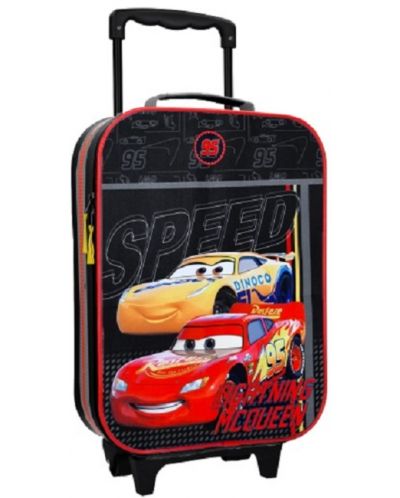 Παιδικό σετ Cars 3 σε 1 - βαλίτσα, μικρό σακίδιο και τσάντα - 3