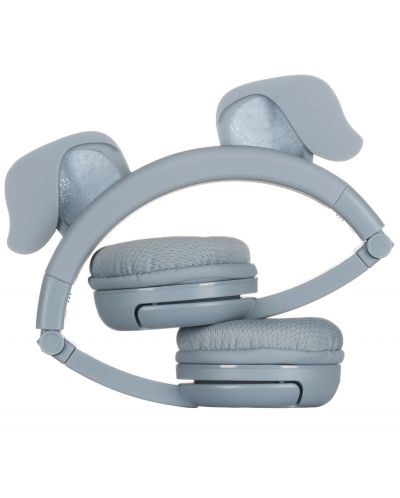 Παιδικά ακουστικά BuddyPhones - PlayEars+ DOG, ασύρματα, γκρι - 4