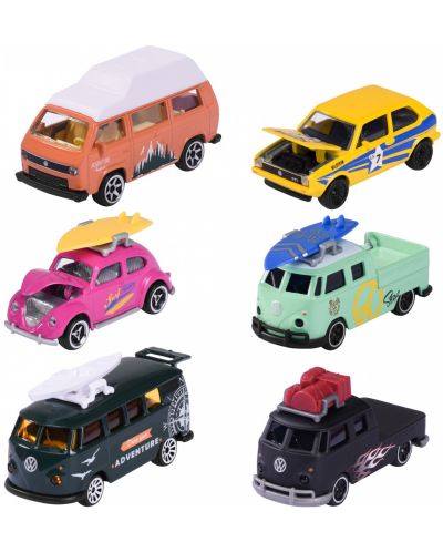 Παιδικά αυτοκίνητα Majorette VW The Originals - Premium,ποικιλία - 1
