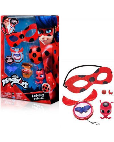 Παιδικό σετ  Playmates Miraculous - Ladybug, μάσκα με αξεσουάρ - 2