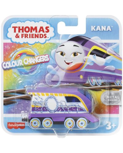 Παιδικό παιχνίδι Fisher Price Thomas & Friends - Τρένο αλλαγής χρώματος, μωβ - 1