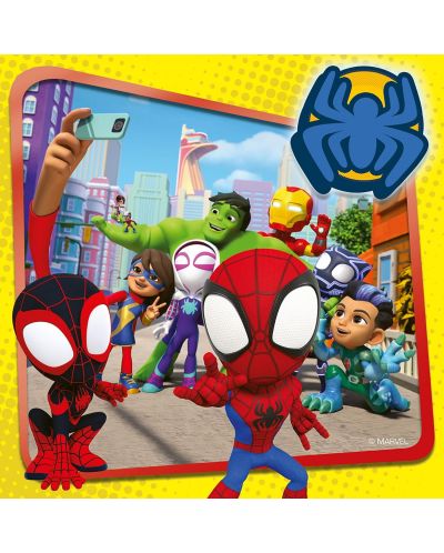 Детски пъзел Ravensburger 3 x 49 κομμάτια - Ο Spidey και οι καταπληκτικοί φίλοι του - 3