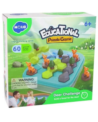 Παιδικό smart παιχνίδι Hola Toys Educational - Ελαφάκια στο δάσος - 1