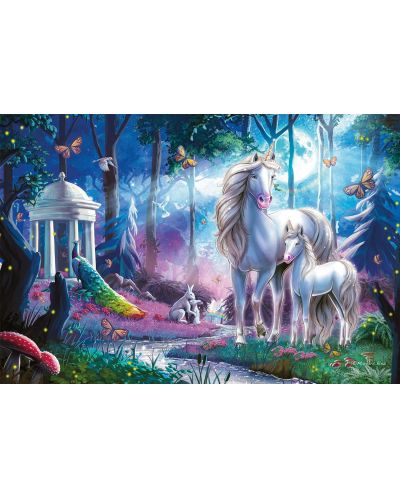 Παζλ Schmidt 200 κομμάτια - Unicorn with foal - 2