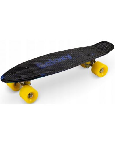 Παιδικό skateboard Qkids - Galaxy, μαύρος γραφίτης - 1