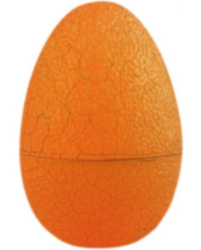 Παιχνίδι  Raya Toys - Δεινόσαυρος για συναρμολόγηση,πορτοκαλί αυγό - 1