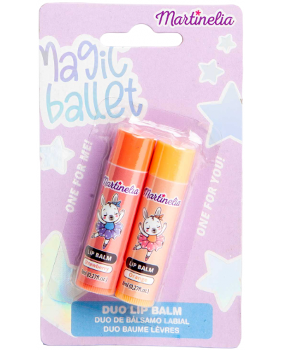 Παιδικό lip balm Martinelia - Magic Ballet,2 τεμάχια - 1