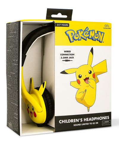 Παιδικά ακουστικά OTL Technologies - Pikacku rubber ears, κίτρινος - 8