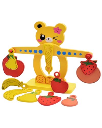 Παιδική μαθηματική ζυγαριά  Raya Toys - Αρκούδα - 1