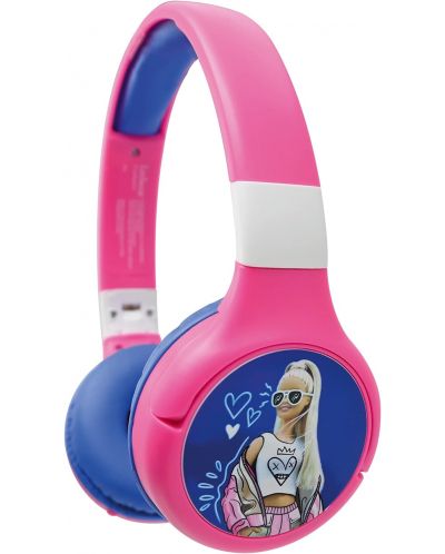 Παιδικά ακουστικά Lexibook - Barbie HPBT010BB, ασύρματα, μπλε - 2