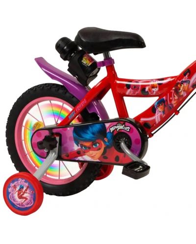 Παιδικό ποδήλατο Toimsa - Miraculous, μωβ, 14'' - 2