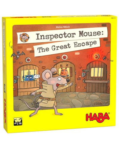 Παιδικό παιχνίδι Haba - Επιθεωρητής Ποντίκι: Η Μεγάλη απόδραση - 1