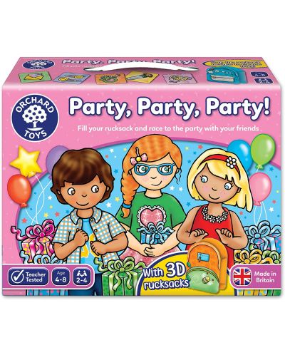 Παιδικό εκπαιδευτικό παιχνίδι Orchard Toys - Party, Party, Party - 1
