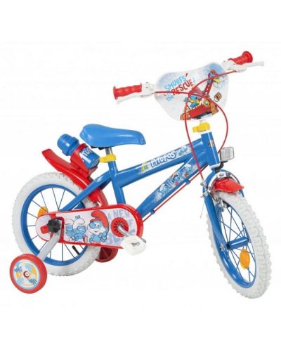 Παιδικό ποδήλατο Toimsa - Στρουμφάκια, 14" - 1