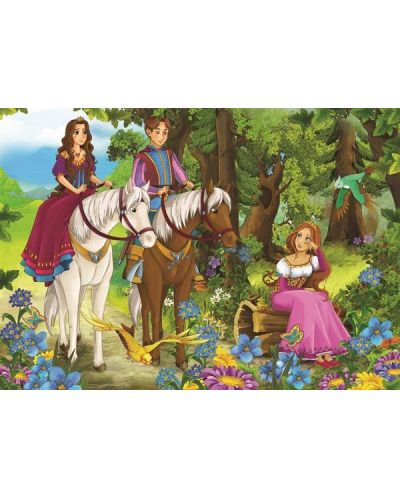 Παιδικό παζλ Art Puzzle 2 x 100 τεμάχια - Πριγκίπισσα - 2