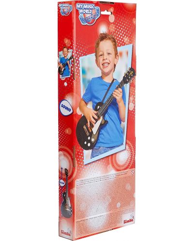 Παιδική ηλεκτρική κιθάρα Simba Toys - My Music World, κόκκινη - 3