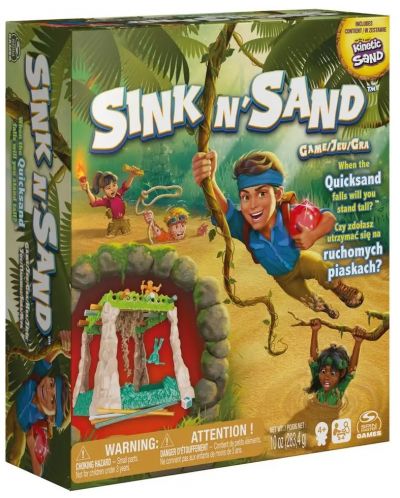 Παιδικό επιτραπέζιο παιχνίδι  Spin Master - Sink N' Sand - 1
