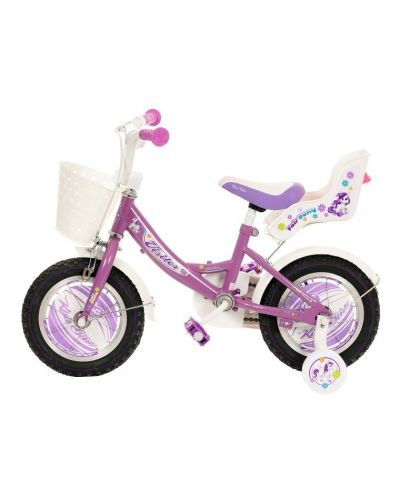 Παιδικό ποδήλατο Venera Bike - Pony, 12'', μωβ - 3