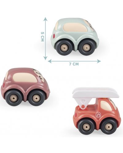 Παιδικό σετ Smoby - Οχήματα σε κουτί, 3 τεμάχια - 3