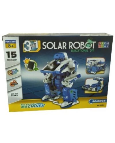 Παιδικό ηλιακό ρομπότ 3 σε 1 Guga STEAM - Ρομπότ και μηχανές μάχης - 5